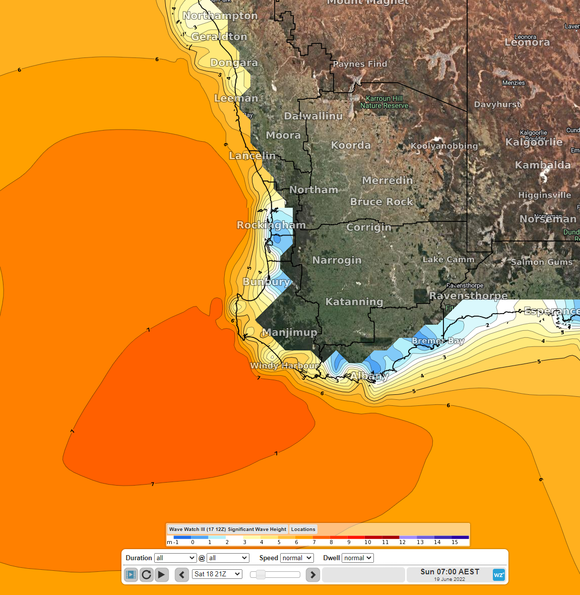 Wild weather in the West